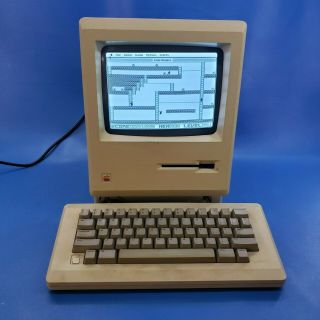 RARE Apple 1986 Macintosh 512K - M0001E - Mechanical Keyboard 512k Enhanced 3