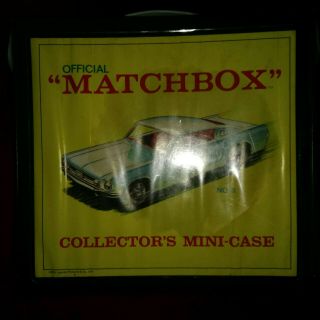 Matchbox Lesney Mini Collector Case Vintage &