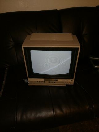 Commodore 1701 Color Monitor 64 Crt - And Great