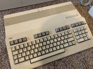 Vintage Commodore 128 computer and power supply - C128 3