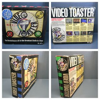 Amiga 2000 3000 4000 Newtek Video Toaster System 2.  0 Complete Kit Open Box