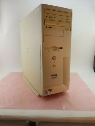 Vintage Dell Dimension Xps T750r 256 Mb Memory 34 Gb Hdd Dvd Cdrom Works/parts