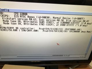 Amiga 2000 3000 4000 A2091 SCSI Card With2mb Ram 2