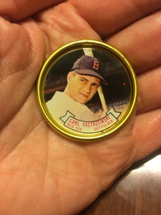 Carl Yastrzemski Collectible Coin All - Stars Retro 26 Topps Baseball Red Sox