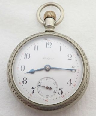 Antique 18s Rockford Grade 935 17 Jewel Oresilver Pocket Watch
