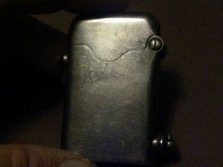 1920s Swiss Pat.  1359003 Thorens Single Claw Lighter Silver Plate No Wheel
