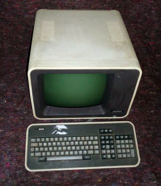 Vintage Pc Computer Terminal Ampex D150 $848 Usd Rrp 1983 ?