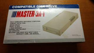 Nos Master 3a - 1 Amiga 500,  600,  1200 External Disk Drive.