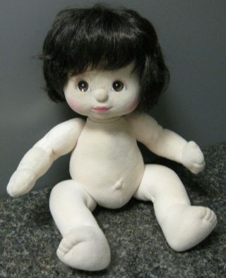 Vintage 1985 My Child Doll By Mattel.  Brown Hair,  Brown Eyes.  Needs A Little Tlc.