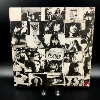 Vintage LP The Rolling Stones Exile on Main Street Vinyl Record Album 2