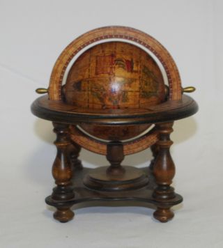 Vintage Olde World Globe With Zodiac.  Made In Italy