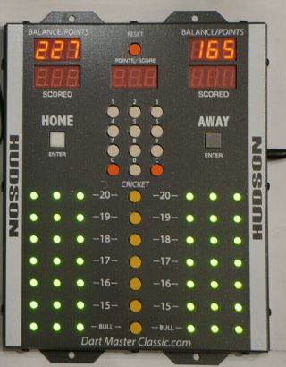 Dartmaster Electronic Scoreboard (canada Only Special)
