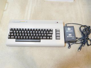 Commodore 64 C64 (1984) W/ Power Supply - &