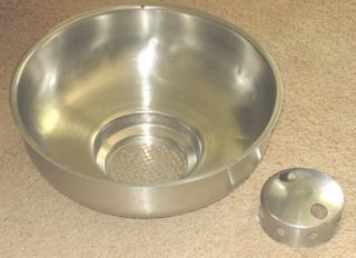 Cream Separator 17 " With Insert,  Stainless,  Vintage
