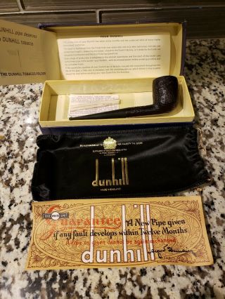 Vintage 1960s Dunhill Shell Briar Pipe 34 F/t 2s