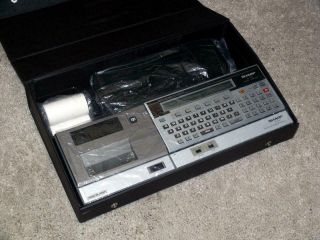 Sharp Pc - 1500a Pocket Computer With Ce - 150 Printer Interface (ref: Rc)