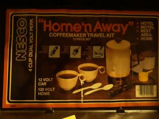 Vintage Nesco Travel Coffee Maker Kit " Home 