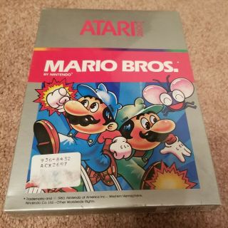 Atari 2600 - Mario Bros.  By Nintendo - Nos Cib - Ships Worldwide 1988