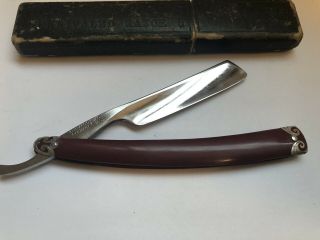 Vintage 5/8” French Point H.  Boker & Co.  Finest English Steel Razor Shave Ready 2