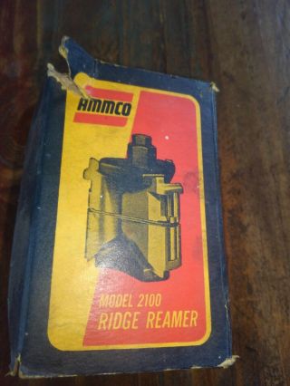 Vintage Anmco Model 2100 Ridge Reamer Vintage Automotive