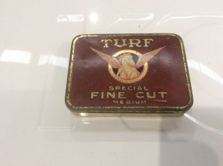 Turf Tobacco Tin Special Fine Cut Medium Rare Red Melbourne Australia