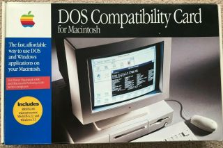 Extremely Rare Apple Dos Compatibility Card For Macintosh 6100 M3581ll/a