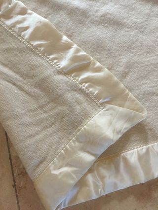 Vintage Wool Blend Blanket King Size 3