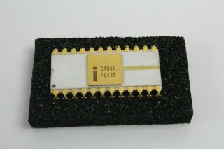 Ex Rare Intel C4040 P5435 Microprocessor Ceramic Dip I4040