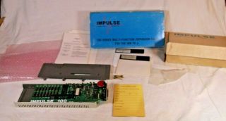 Very Rare Impulse 100 512k Memory Side Car For Ibm Pcjr Rtc & Parallel Complete