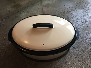 Vintage Nesco Roaster Roasting Pot Tray Insert Rack Instructions Ra - 96 50’s