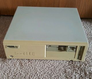 Vintage Legend 386x By Packard Bell No Hdd With Sticker Collector Item