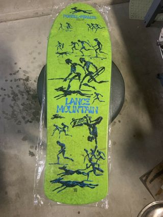 Lance Mountain Powell Peralta Skateboard Deck Reissue Nos
