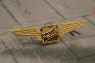 Royal West Airlines Cabin Crew Wing Insignia - Badge Us Vegas Airways Aviation
