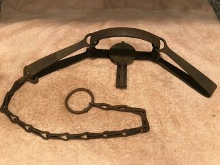 Vintage Newhouse 4 Double Long Spring Trap Trapping Victor Sargent