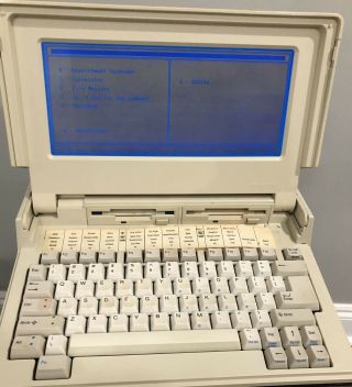 Tandy 1400 Personal Computer Lt Model 25 - 3500b With Power Adapter