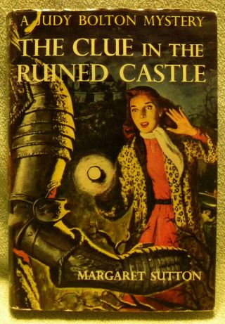 1955 Judy Bolton Clue In The Ruined Castle 26 Hb Margaret Sutton,  Hc/dj
