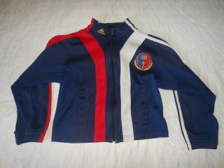 Adidas Vintage 2000 Olympics Team Usa Short Jacket Medium Women