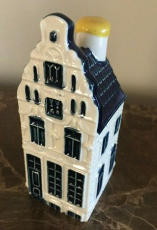 Klm Bols Blue Delft Miniature House Number.  10,
