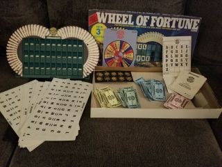 Wheel Of Fortune - Vintage 1985 3rd Edition - Board Game