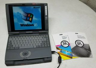 Vintage Digital Dec Hinote Ultra Ii Laptop Pc Pentium Windows 95 Midi Game Port