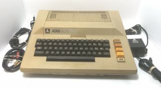 Atari 800 Computer With Power Brick,  No Software.  As - Is.