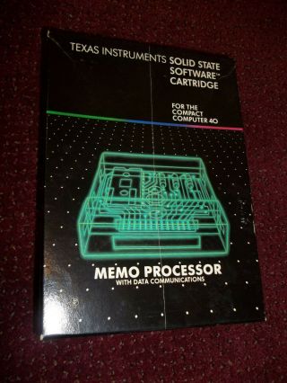 2 Texas Instruments Hex - Bus MODEMS & Memo Processor TI CC40 Compact Computer 3