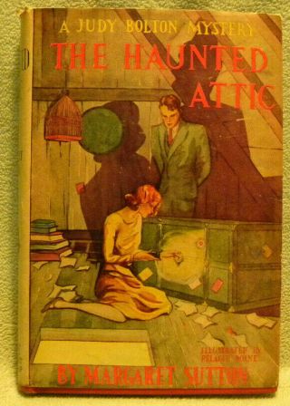 Judy Bolton 2 The Haunted Attic By Margaret Sutton,  Hc/dj,  1932