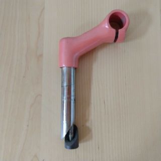 Vintage Dog Bone Style Mountain Bike Quill Stem - 25.  4 X 75mm - 22mm Quill Pink