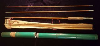 Vintage South Bend Bamboo Fly Rod 8.  5ft No.  57