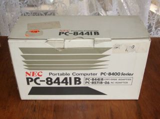 Nec Pc - 8441b Crt / Disk Adaptor For Pc8400 Series Vintage Laptop Computer