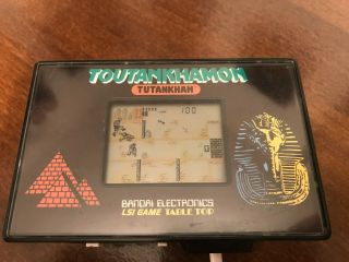 Lcd Game Toutankhamon Tutankham Bandai Electronics Lsi Game Table Top