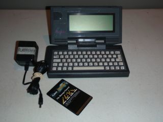 Atari Portfolio Vintage Pocket Ms - Dos Computer - Terminator 2 Computer Hpc - 004