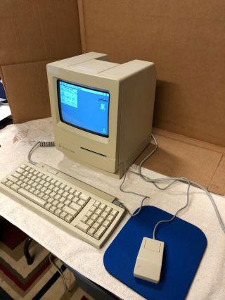 Apple Macintosh Classic Computer M1420 - RECAPPED LOGIC BOARD 2