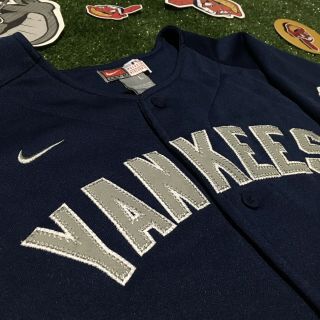 Nike Mlb York Yankees Derek Jeter Authentic Youth Size Large